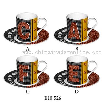 Coffee Cups & Saucers